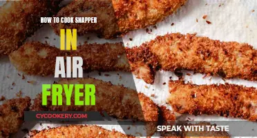 Crispy Air-Fried Snapper: A Quick and Healthy Seafood Delight