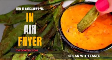 Air-Fryer Snow Peas: Quick, Crispy, Healthy Treat