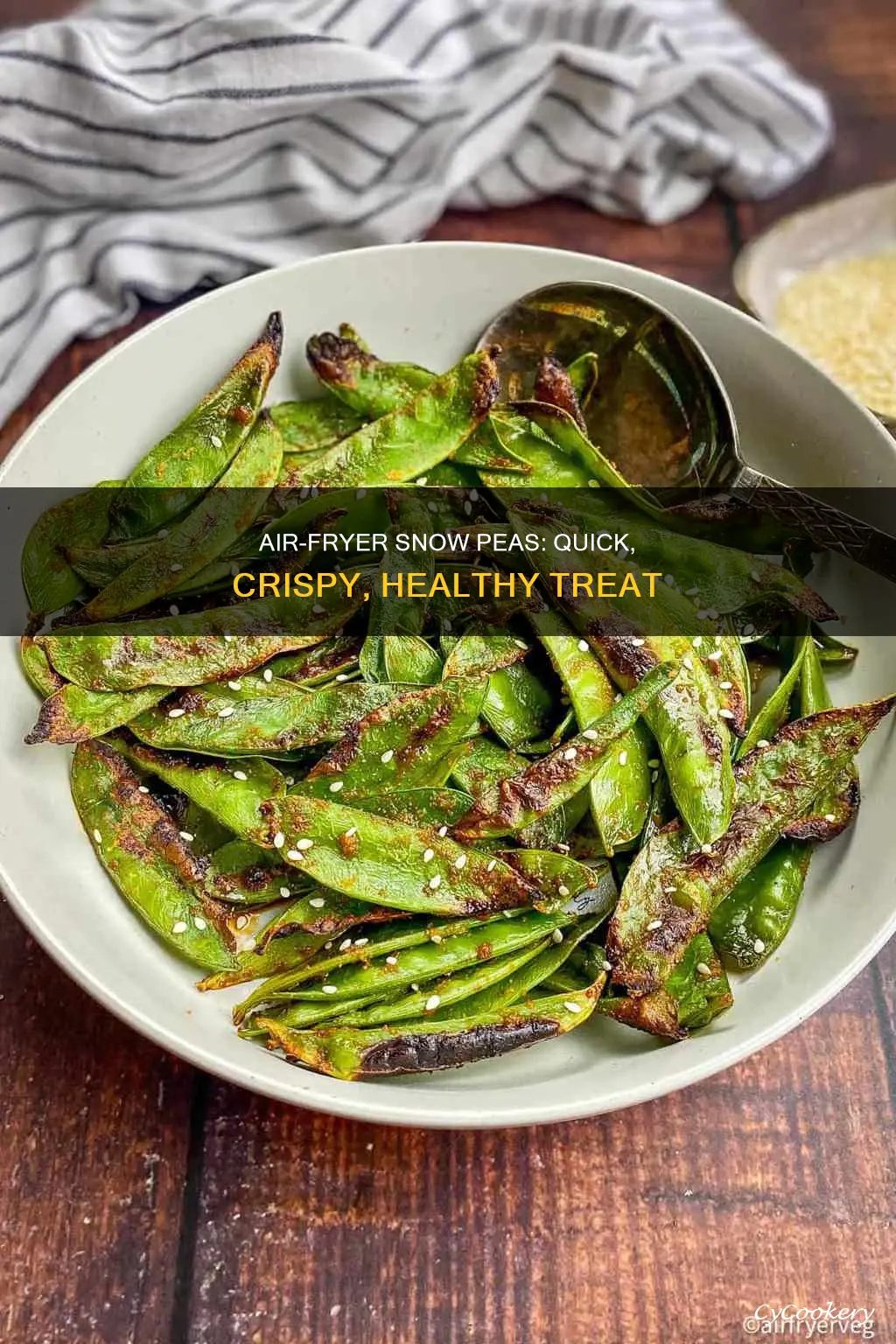 how to cook snow peas in air fryer