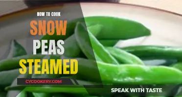 Steaming Snow Peas: A Quick, Healthy Cooking Method