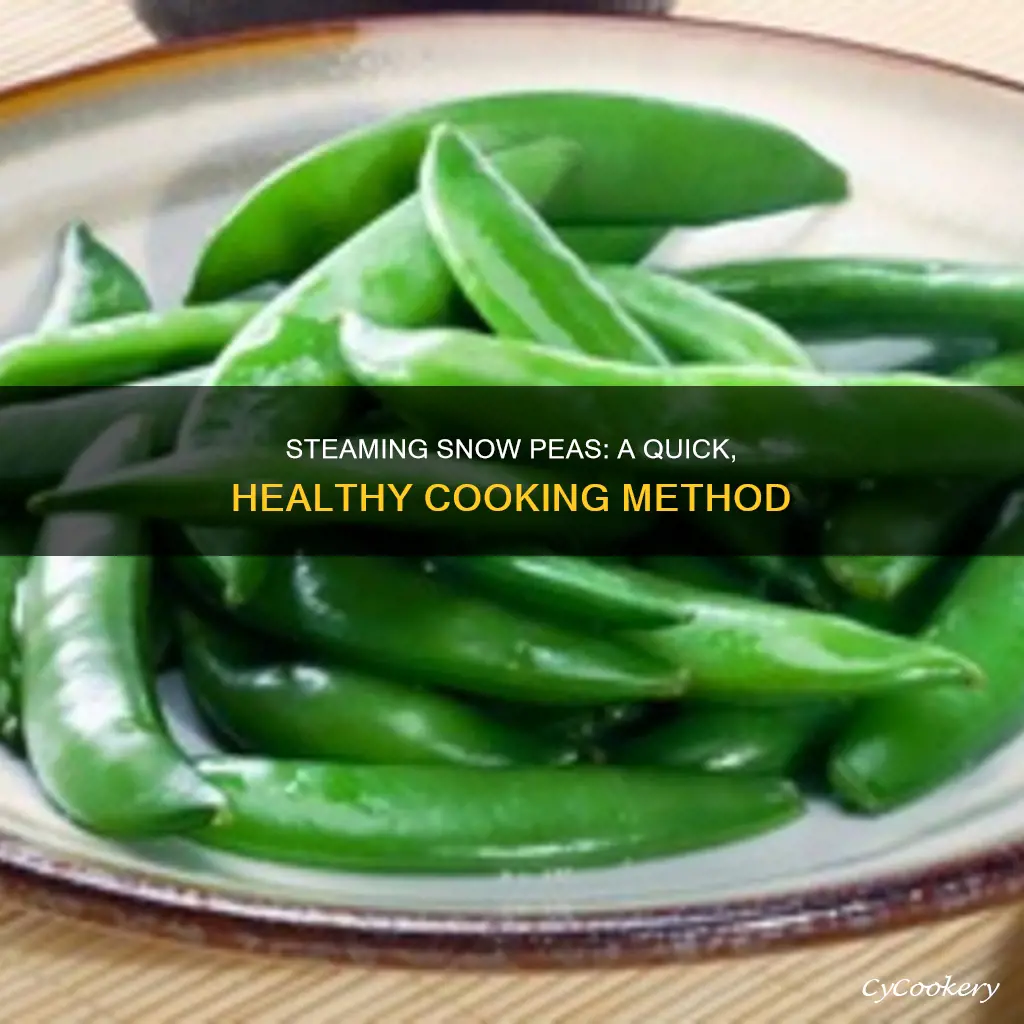 how to cook snow peas steamed