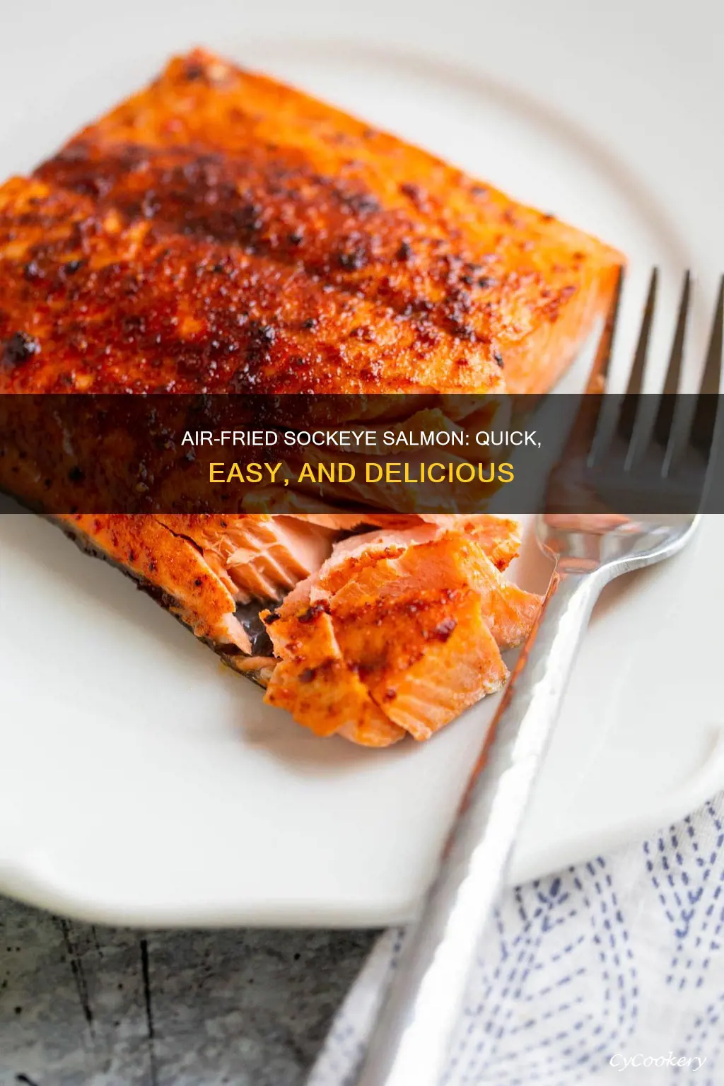 how to cook sockeye salmon in the air fryer