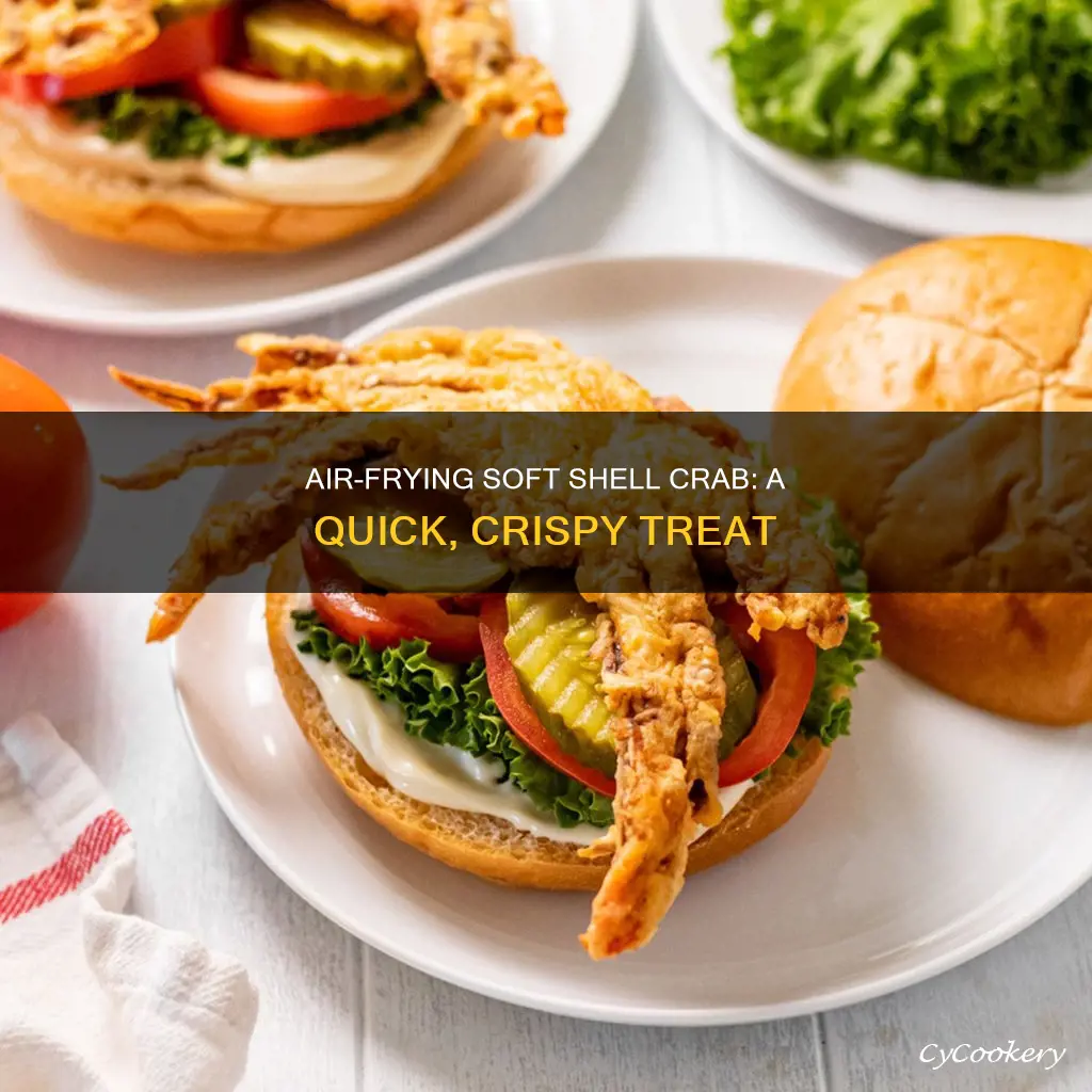 how to cook soft shell crab in air fryer