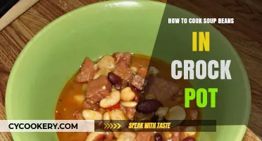 Cooking Soup Beans: Crock-Pot Magic