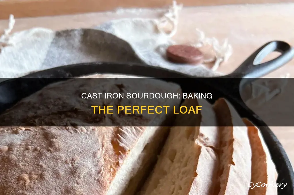 how to cook sourdough in a cast iron pot