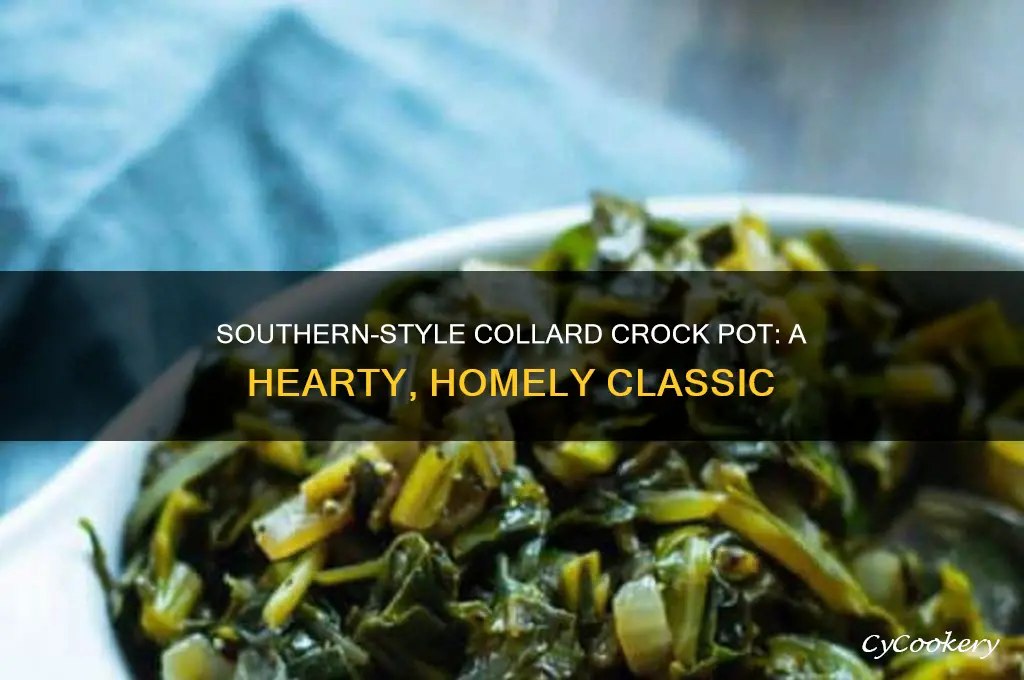 how to cook southern style collard crock pot