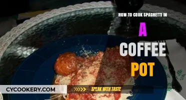 Coffee Pot Spaghetti: A Creative Cooking Method