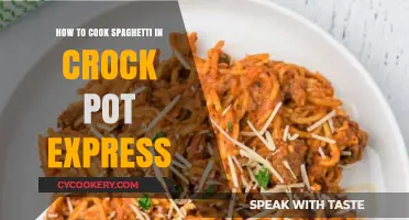 Spaghetti in a Crock Pot: Quick, Easy, Delicious!