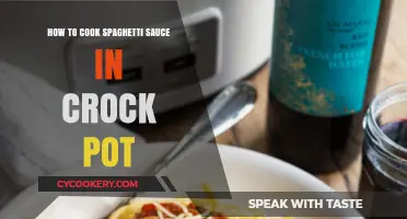 Spaghetti Sauce Slow-Cooked to Perfection