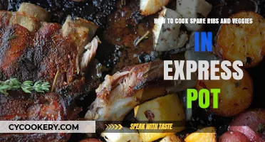 Spare Ribs & Veggies: Express Pot Perfection