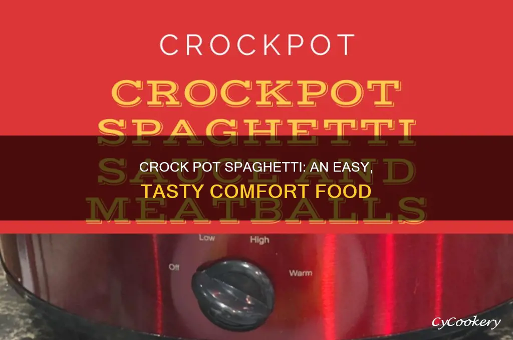 how to cook speghitti in crock pot