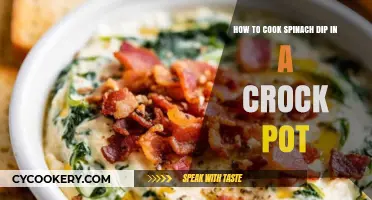 Spinach Dip: Crock Pot Cooking Guide