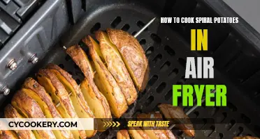 Air-Fryer Spiral Potatoes: Quick, Crispy, and Delicious!