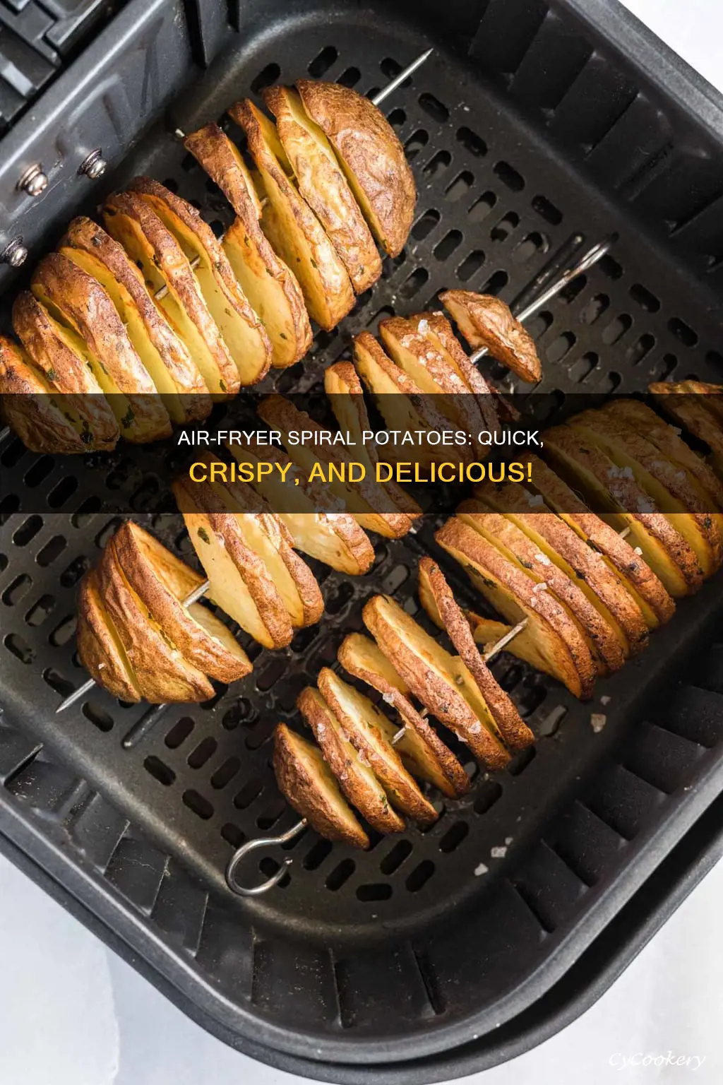 how to cook spiral potatoes in air fryer