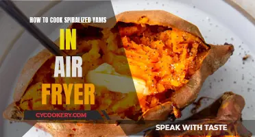 Air-Frying Spiralized Yams: Quick, Easy, and Delicious!