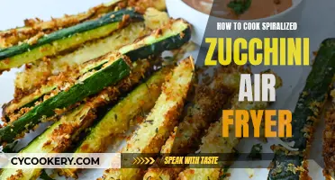 Air Fryer Zucchini Spirals: Quick, Easy, and Healthy!