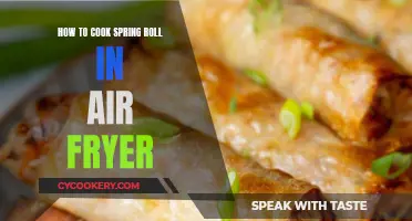 Air-Fryer Spring Rolls: Quick, Crispy, and Delicious!
