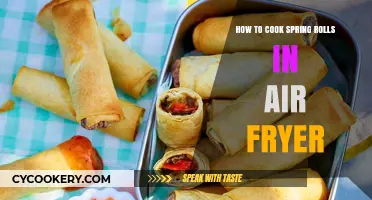 Crispy Spring Rolls: Air Fryer Magic!