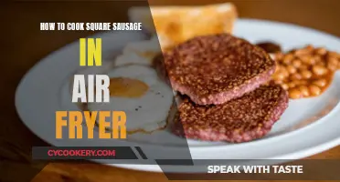 Air-Fryer Square Sausage: Quick, Crispy, and Delicious!