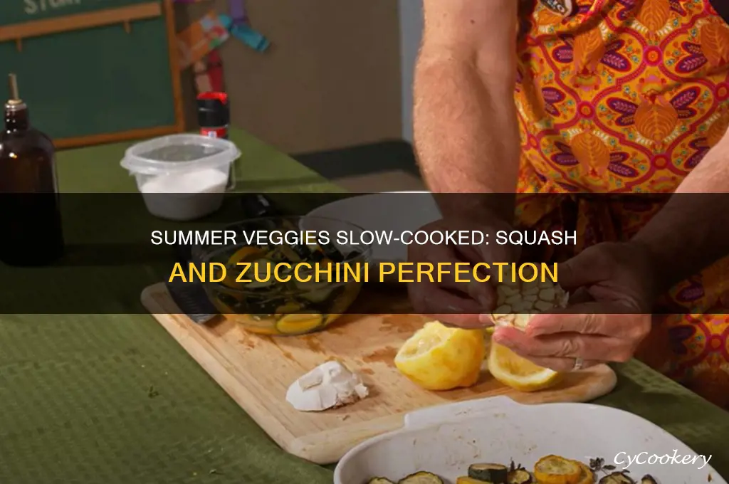 how to cook squash and zucchini in a crock pot