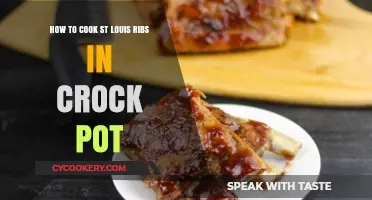 St. Louis Ribs: Crock Pot Cooking Guide