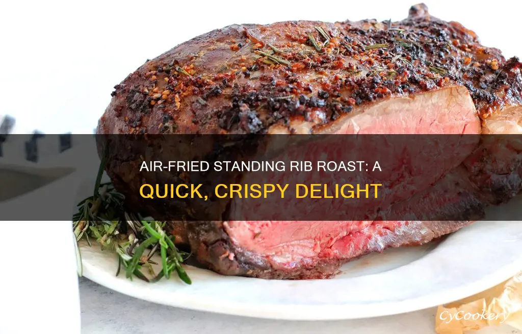 how to cook standing rib roast in air fryer