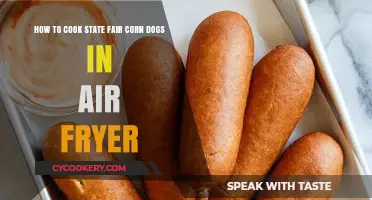 Crispy, Golden Corn Dogs: Air Fryer Magic for State Fair Fun