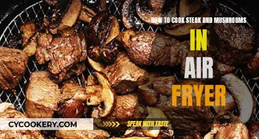 Air Fryer Steak and Mushrooms: Quick, Easy, Delicious!