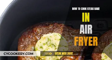 Tender Steak, Perfectly Cooked: Air Fryer Baking Mastery