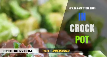 Steak Bites: Crock Pot Cooking Perfection