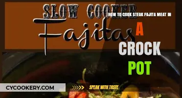 Steak Fajita Meat: Crock Pot Cooking Guide