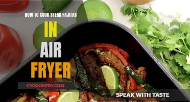 Air-Fried Steak Fajitas: Quick, Easy, and Delicious!