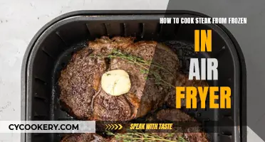 Cooking Frozen Steak: Air Fryer Perfection
