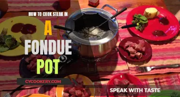 Fondue Pot Steak: A Quick, Easy, and Tasty Guide