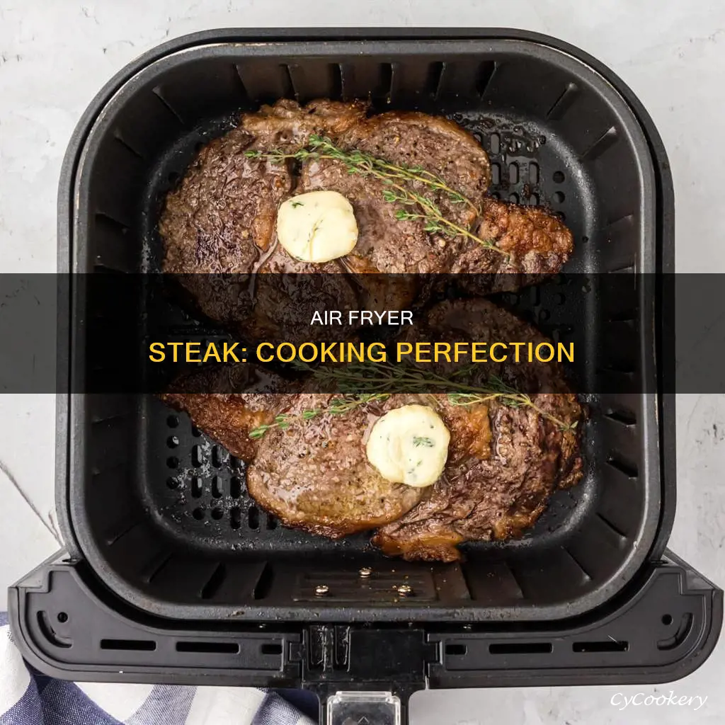 how to cook steak in a hot air fryer