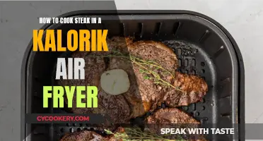 Air Fryer Steak: Cooking Perfection with Kalorik