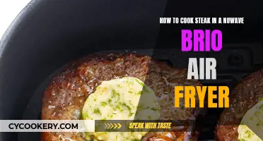 Master the Perfect Steak: NuWave Brio Air Fryer Technique