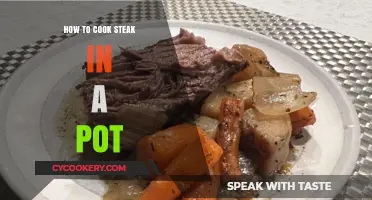 Steak Sizzle: Cooking Steak in a Pot