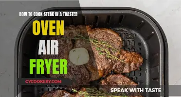 Cooking Steak: Toaster Oven Air Fryer Style