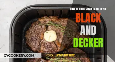 Black and Decker Air Fryer: Perfect Steak, Every Time
