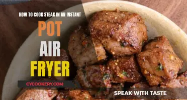 Steak Perfection: Instant Pot Air Fryer Style