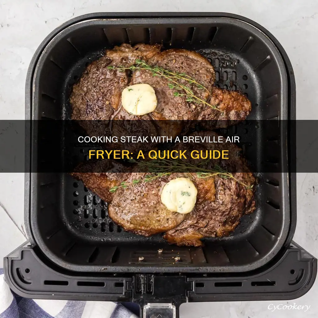 how to cook steak in breville air fryer