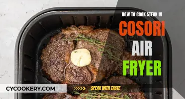 Air-Fried Steak: Cooking with the Cosori Air Fryer