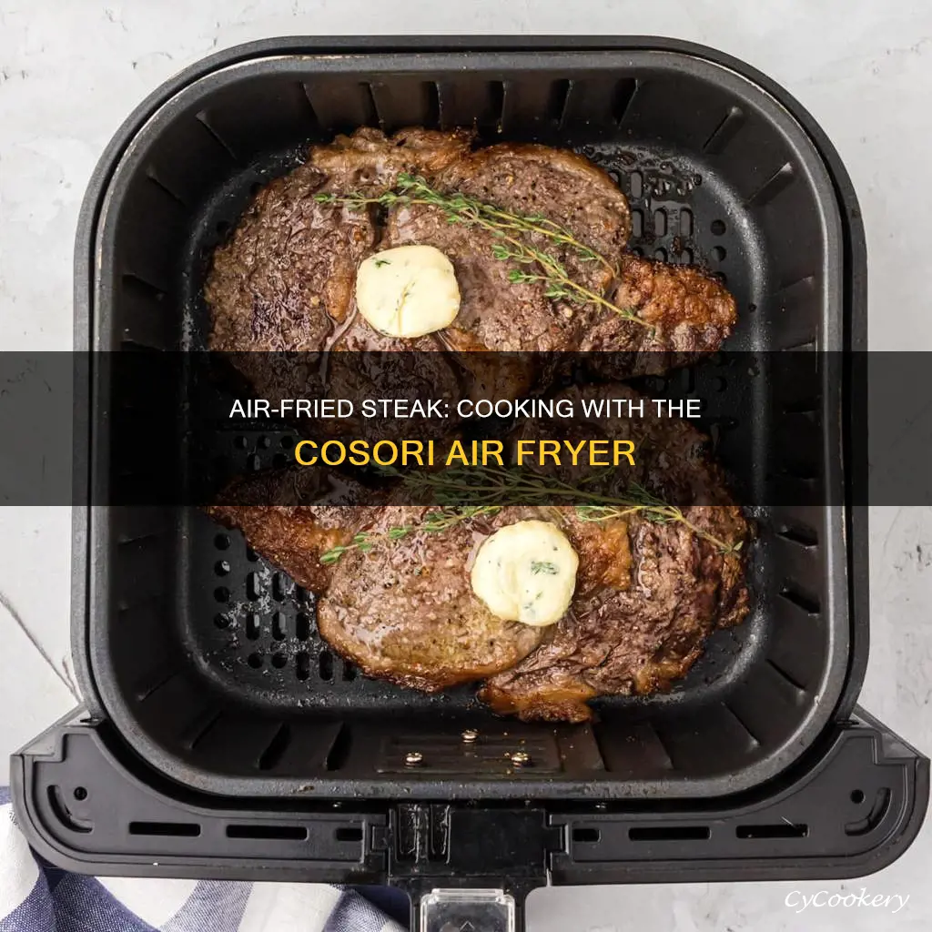 how to cook steak in cosori air fryer