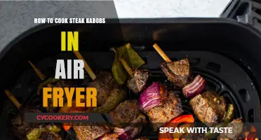 Tender Steak Kabobs: Air Fryer Magic!