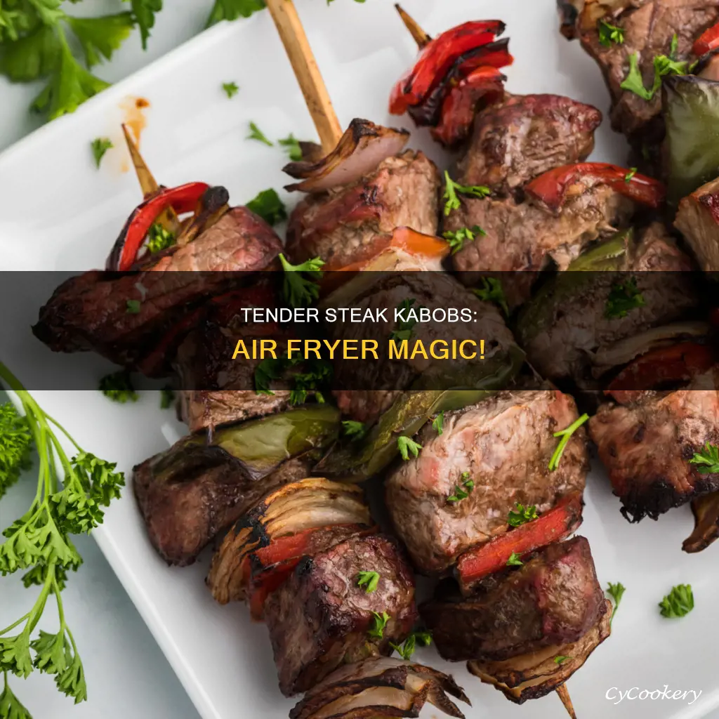 how to cook steak kabobs in air fryer