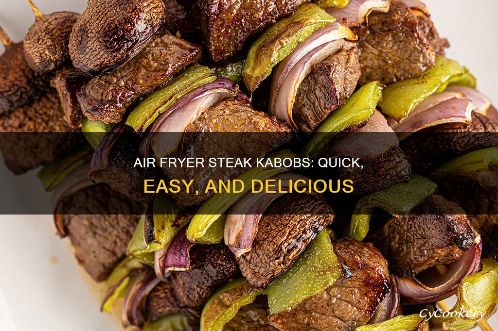 how to cook steak kabobs in the air fryer