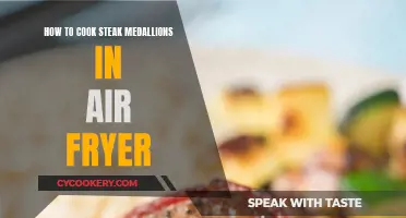 Air-Fryer Steak Medallions: Quick, Easy, and Delicious!