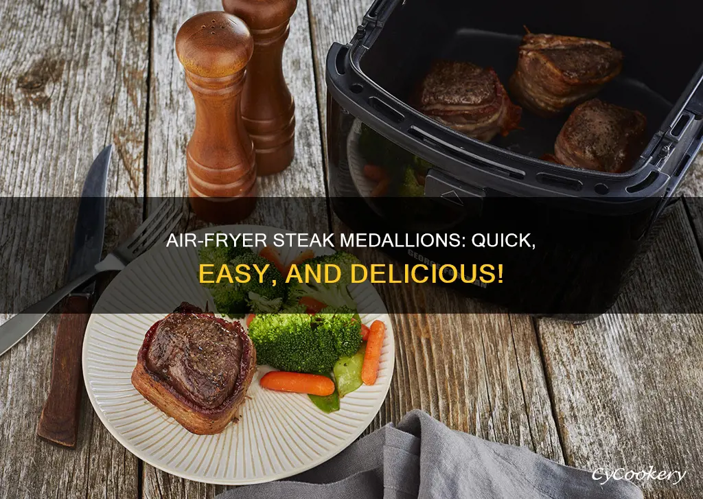 how to cook steak medallions in air fryer