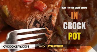 Steak Strips in a Crock Pot: Tender, Juicy, Delicious